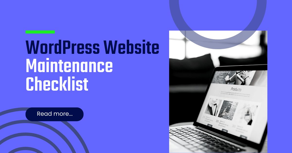 WordPress Website Maintenance